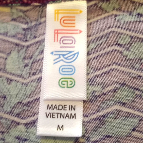 LLR Floral  & Striped Perfect T Tunic Top - Picture 11 of 12